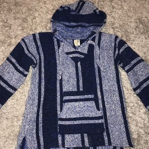 baja blue hoodie